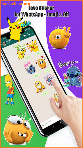 Love Sticker for WhatsApp - Emoji & Gif screenshot