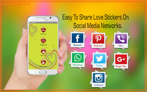 Love Stickers screenshot