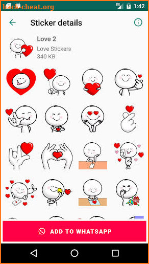 Love Stickers for WhatsApp - WAStickerApps ❤️❤️❤️ screenshot