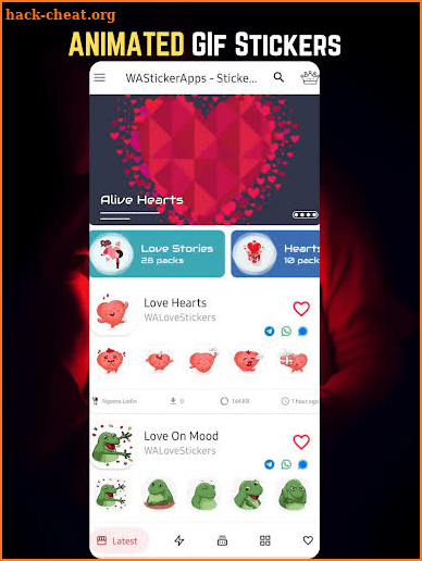 Love Stickers: My Stickers App screenshot