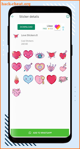 Love Stickers - WASticker screenshot