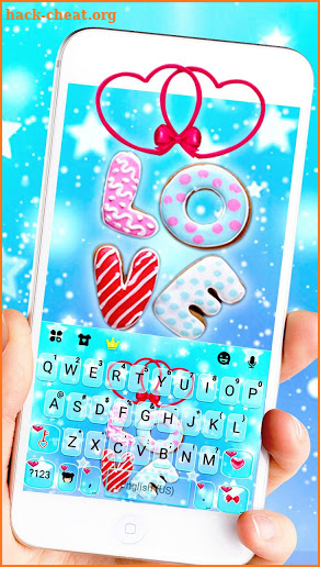 Love Sweets Keyboard Theme screenshot