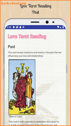 Love Tarot screenshot