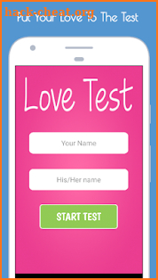 Love Test screenshot