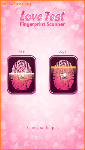 Love Test Fingerprint Scanner screenshot