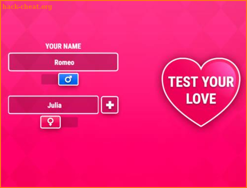 Love Tester - Game of Luck screenshot