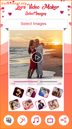 Love Video Maker - Slideshow Maker with Music screenshot
