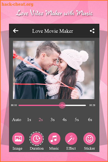 Love Video Maker with Music screenshot
