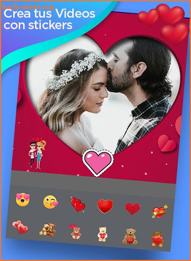 Love video maker with photos and music screenshot