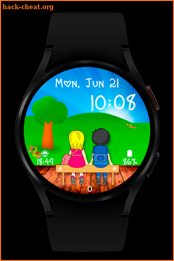Love Watch Face Wear OS screenshot