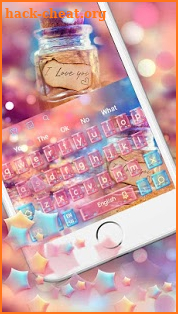 Love Wish Starry Keyboard screenshot