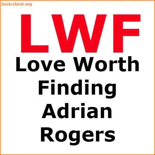 Love Worth Finding- Adrian Rogers screenshot