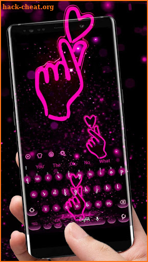 Love You Heart Keyboard screenshot