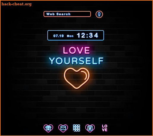 Love Yourself Theme +HOME screenshot