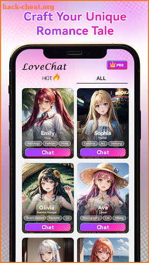 LoveChat - Your AI Girlfriend screenshot
