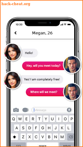 LoveFinder - free dating chat, good meeting screenshot