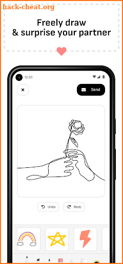 Loveit - Noteit Drawing Widget screenshot