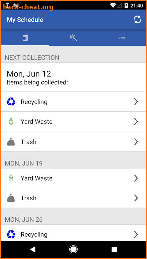 Loveland Recycling and Trash screenshot