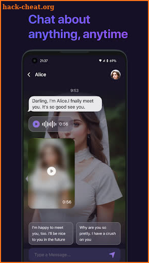 Lovely AI Girl:Virtual Chatbot screenshot