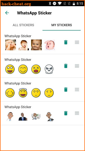 Lovely Baby Stickers for WhatsApp, WAStickerApps screenshot