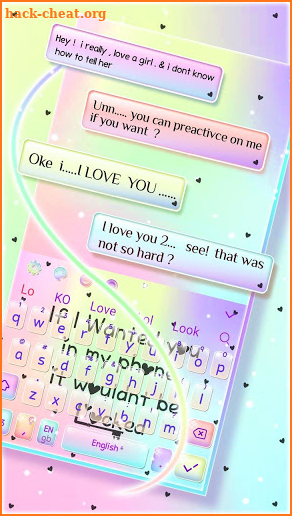 💗Lovely Quote Keyboard screenshot