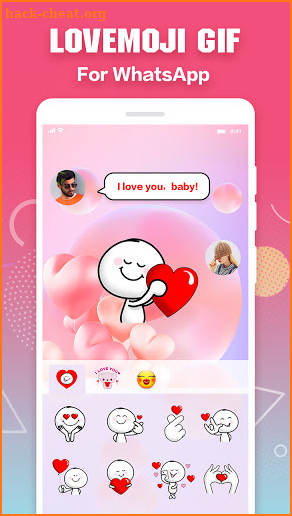 Lovemoji screenshot