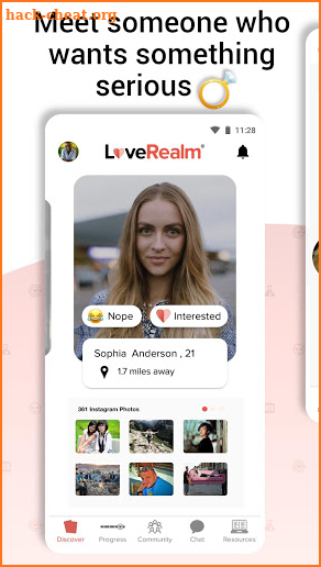 LoveRealm – Free Long-term Dating App screenshot