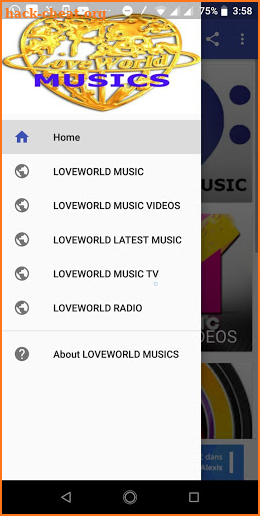 LOVEWORLD MUSICS screenshot