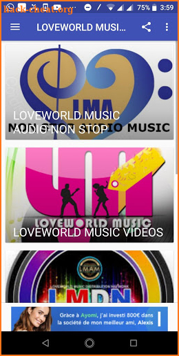 LOVEWORLD MUSICS screenshot