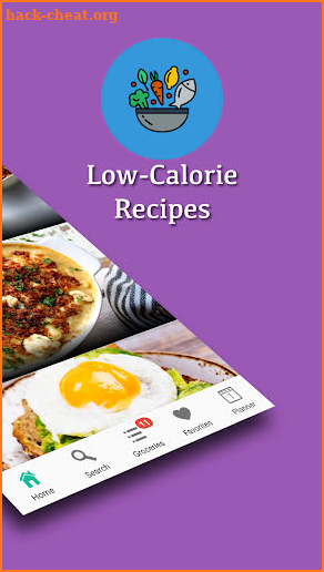 Low-Calorie Recipes - Grocery Lists & Meal Plans screenshot