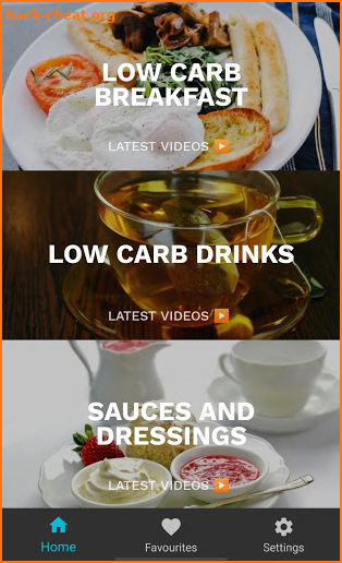 Low Carb Diet Apps: Recipes for weight loss screenshot