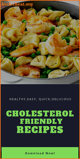Low Cholesterol Recipes: Cholesterol Diet Recipes screenshot
