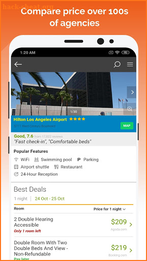 Low Cost Hotels screenshot
