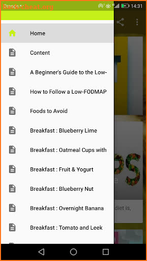 Low FODMAP Diet - 30 Days plan screenshot