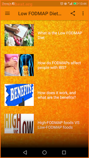 Low FODMAP Diet Recipes screenshot