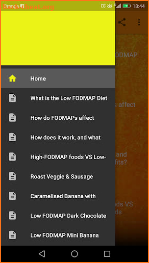 Low FODMAP Diet Recipes screenshot
