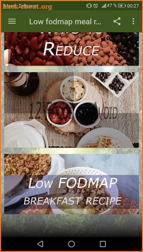 low fodmap meal recipes screenshot