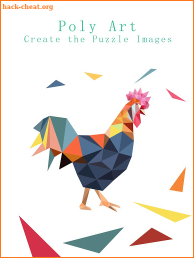 Low Poly Puzzle Jigsaw Book screenshot