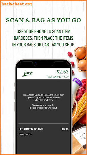 Lowes Foods Scan Pay Go screenshot