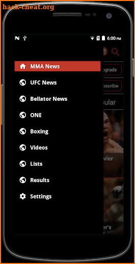 LowKick MMA screenshot