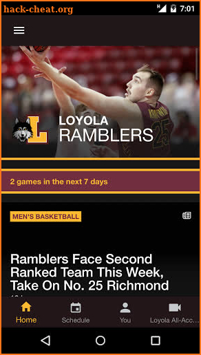 Loyola Ramblers screenshot