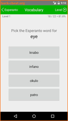 LP Esperanto screenshot