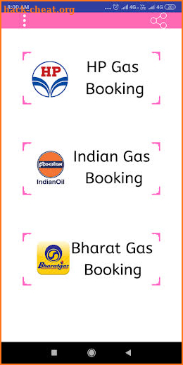 LPG Gas Booking Online (HP, Indane , Bharat) screenshot