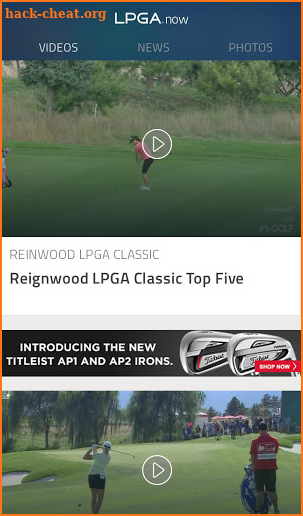 LPGA Now screenshot