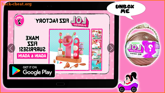 LQL Collectible Game Ball : Dolls Surprise POP 2 screenshot