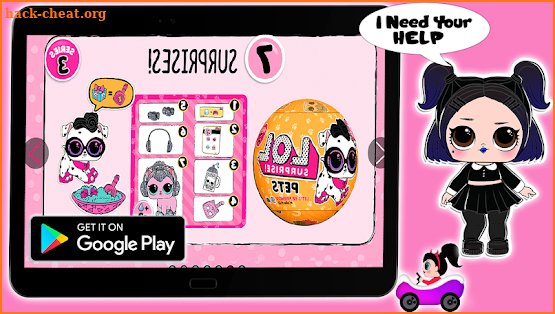 LQL Collectible Game Ball : Dolls Surprise POP 2 screenshot