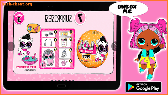 LQL Collectible Game Ball : Dolls Surprise POP 3 screenshot