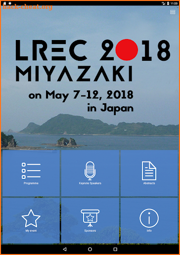 LREC 2018 screenshot