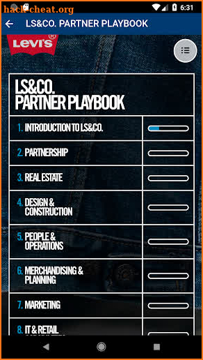 LS&Co. Partner Playbook screenshot