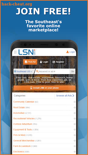 LSN: Buy, Sell, and Trade in Your Area screenshot